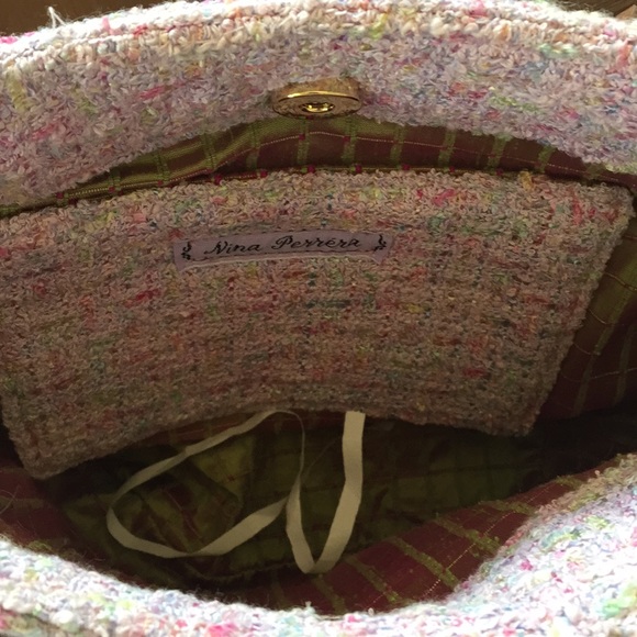 Nina Perrera tweed small purse - Picture 7 of 8